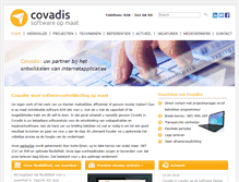 Tablet Screenshot of covadis.nl